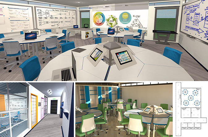 Graphiqa 3D concepts for an interactive learning environment
