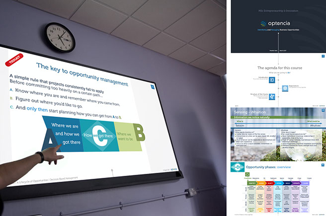 Graphiqa Powerpoint design for educational purposes